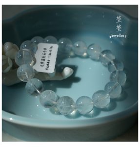 兰雪，蓝针石水晶素面 - 图片 21