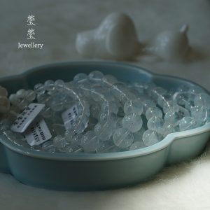 兰雪，蓝针石水晶素面 - 图片 24