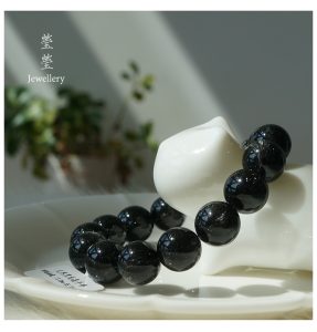 是夜，黑发晶素面圆珠 - 图片 13