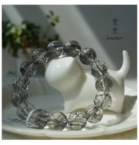 是夜，黑发晶素面圆珠 - 图片 10