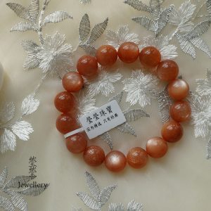 夜月，金橙月光石素珠 - 图片 37