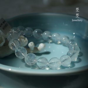 兰雪，蓝针石水晶素面 - 图片 10