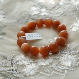 夜月，金橙月光石素珠 - 图片 25