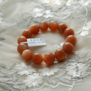 夜月，金橙月光石素珠 - 图片 23
