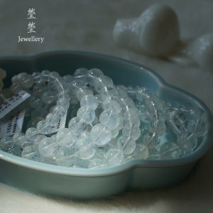 兰雪，蓝针石水晶素面 - 图片 19