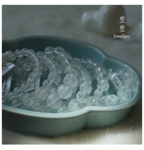 兰雪，蓝针石水晶素面 - 图片 8