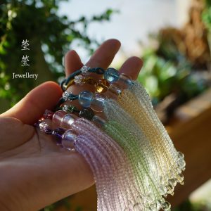 白流苏，五色手工挂饰 - 图片 7