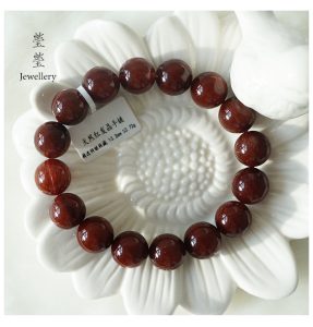 绛珠，原色红发晶素珠 - 图片 8