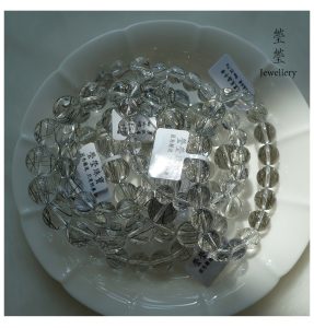 是夜，黑发晶素面圆珠 - 图片 21