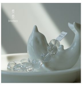清澄，白水晶素面圆珠 - 图片 19