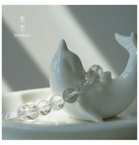 清澄，白水晶素面圆珠 - 图片 12