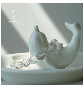 清澄，白水晶素面圆珠 - 图片 13