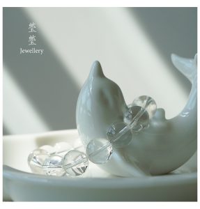 清澄，白水晶素面圆珠 - 图片 9