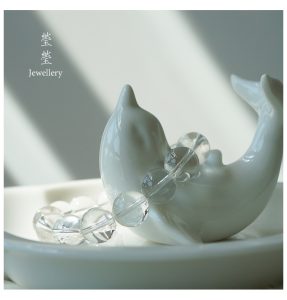 清澄，白水晶素面圆珠 - 图片 7