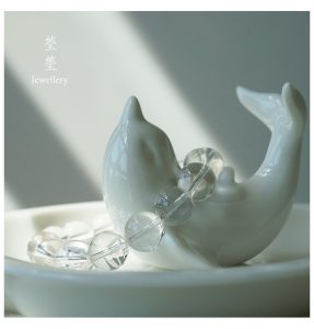 清澄，白水晶素面圆珠 - 图片 8